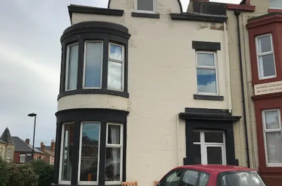 Albany House - outside view of care home