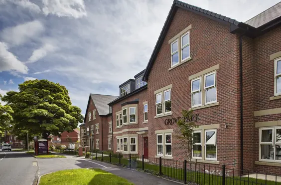 Grove Park Care Home - outside view of care home