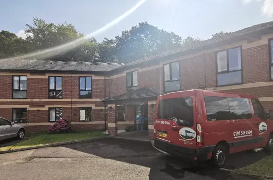 Chapel Lodge - outside view of care home