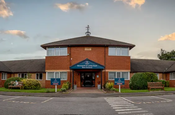 Lumley Residential Home - outside view of care home
