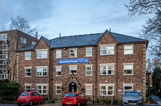 Moorfield House - outside view of care home