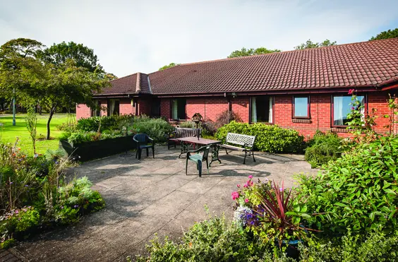 Warde Aldam - outside view of care home