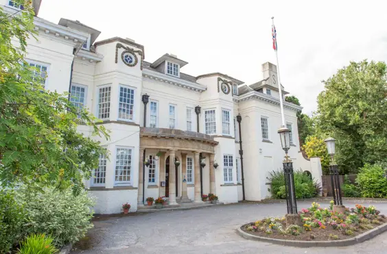 Elton Hall Care Home - outside view of care home