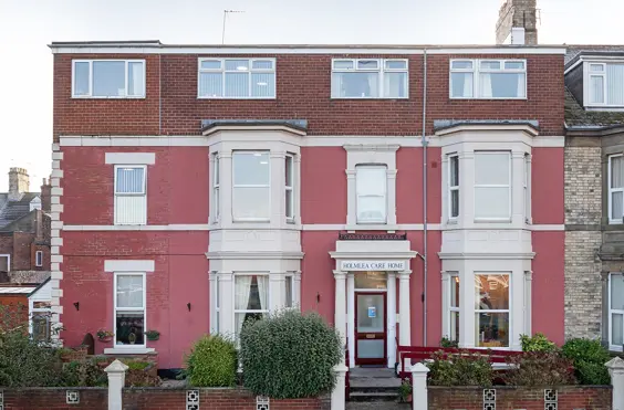 Holmlea Care Home - outside view of care home