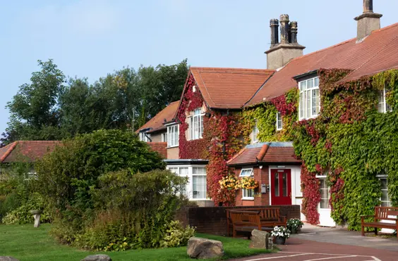 Tithebarn - outside view of care home
