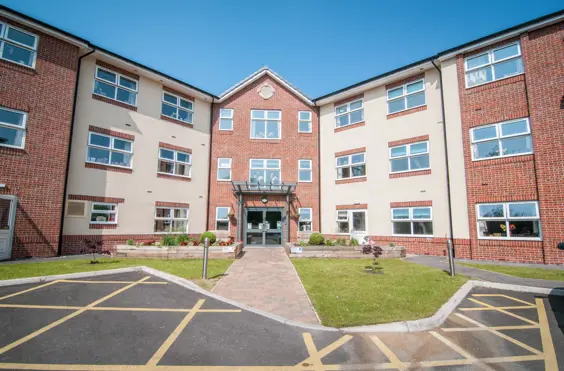 Larkhill Hall - outside view of care home