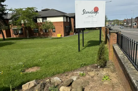 Stoneleigh Care Home - outside view of care home