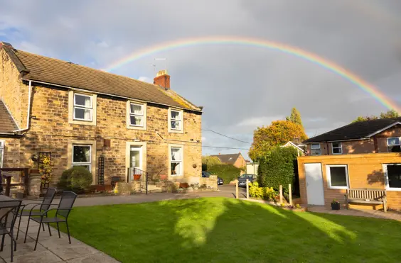 The Grange and Elm Court - outside view of care home