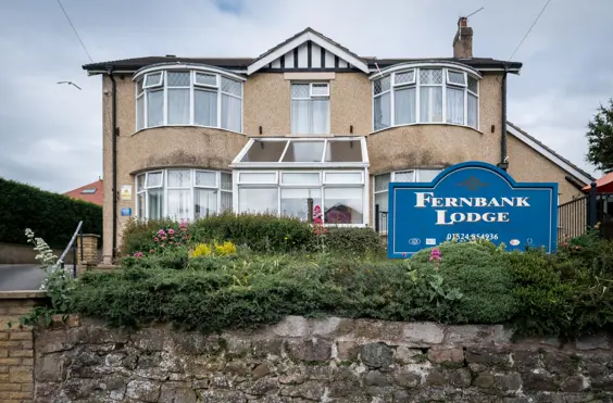 Fernbank Lodge - outside view of care home