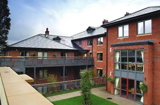 Hadrian House - outside view of care home