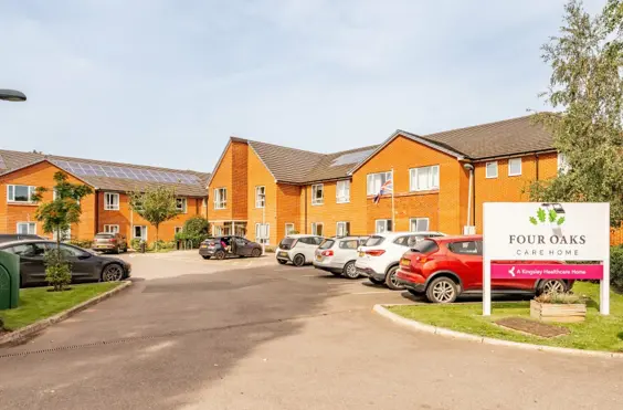 Four Oaks Care Home - outside view of care home