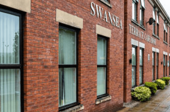 Swansea Terrace - outside view of care home