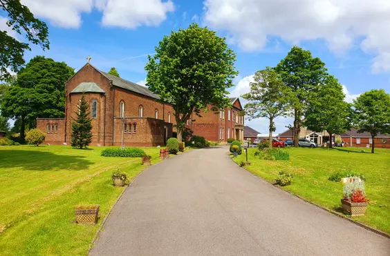 Nazareth House - Manchester - outside view of care home