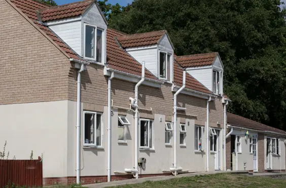 Walton Lodge - outside view of care home