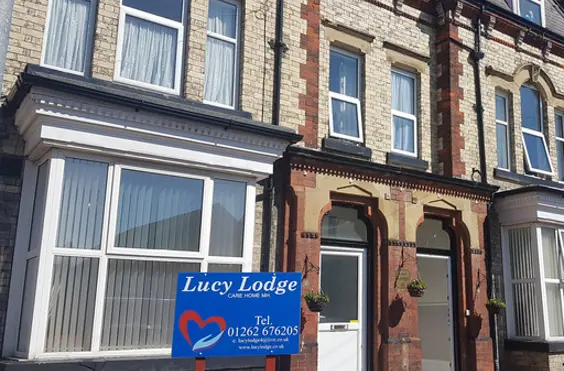 Lucy Lodge - outside view of care home