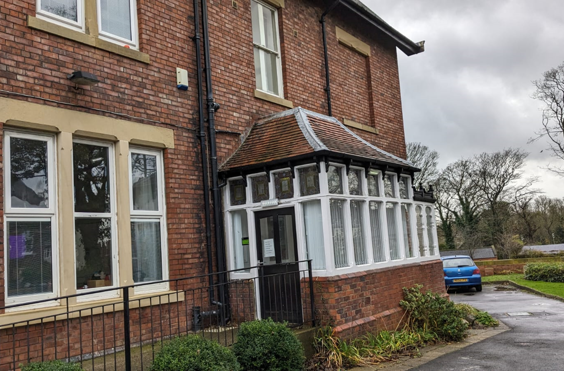 Park Lodge - outside view of care home