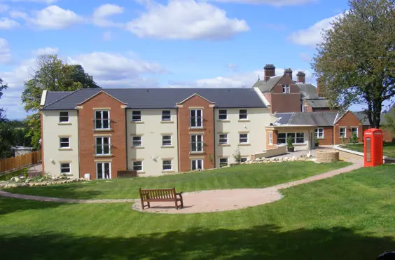 Vicarage Court Care Home - outside view of care home