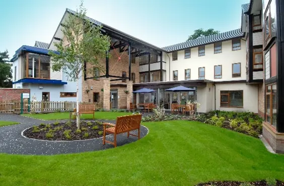 Belong Macclesfield Care Village - outside view of care home