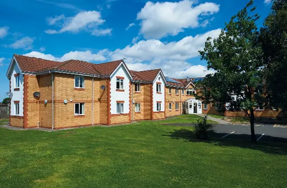 Hillside Care Home - outside view of care home