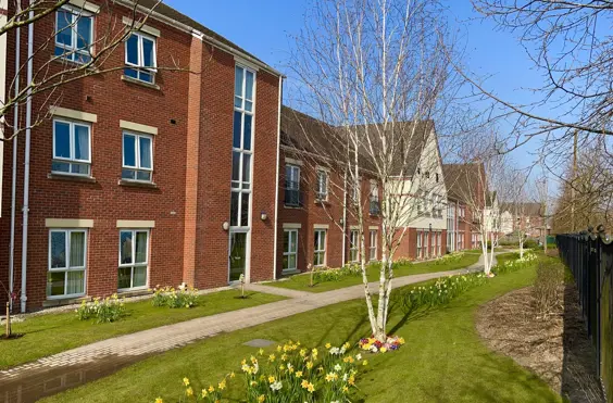 The Lodge - Dementia Care with Nursing - outside view of care home