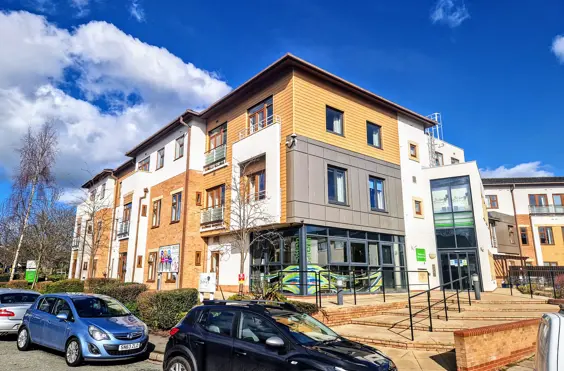 Belong Crewe Care Village - outside view of care home