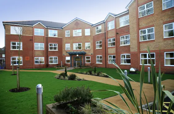 De Brook Lodge - outside view of care home