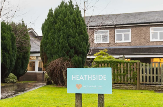Heathside - outside view of care home