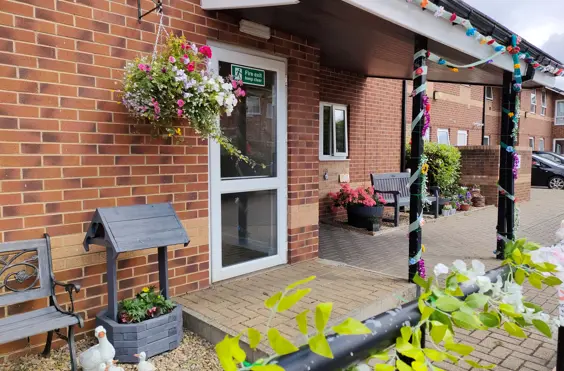 Hazelgrove Court Care Home - outside view of care home