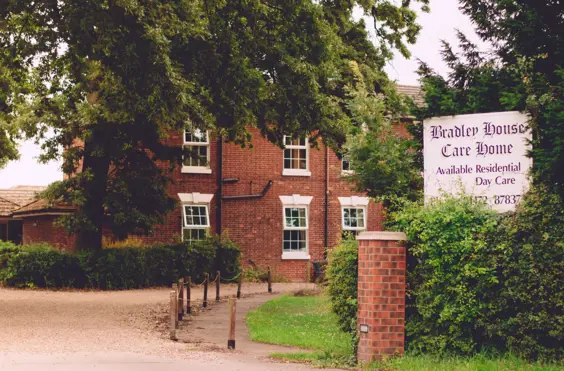 Bradley House Care Home - An outside view of the home