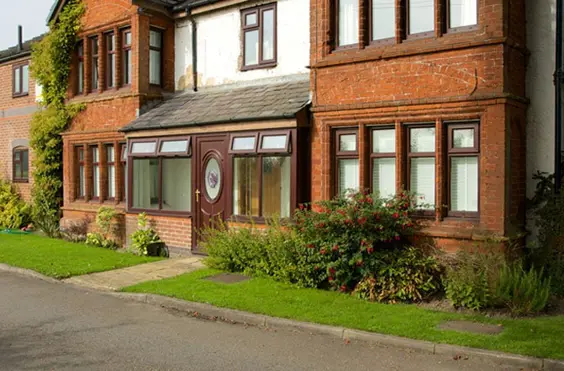 Bucklow Manor Care Home - outside view of care home