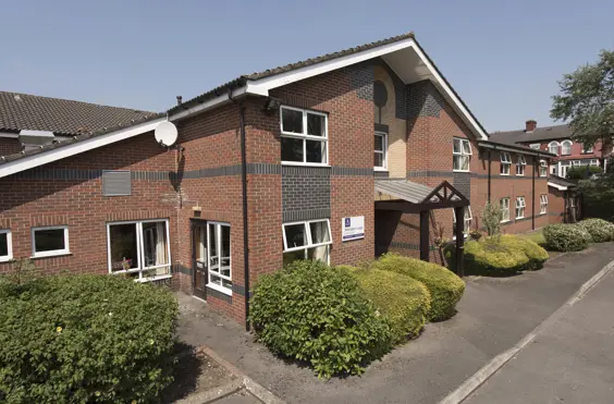 Wellington Lodge - outside view of care home