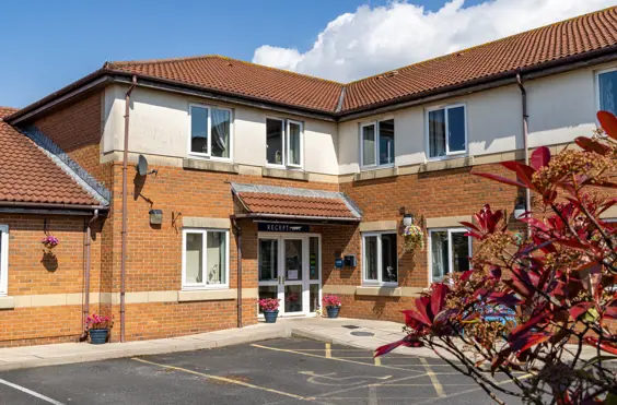 Amber Court - outside view of care home