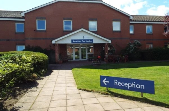 Astor Court - outside view of care home