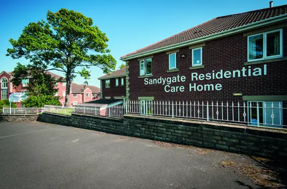 Sandygate Residential Care Home - outside view of care home