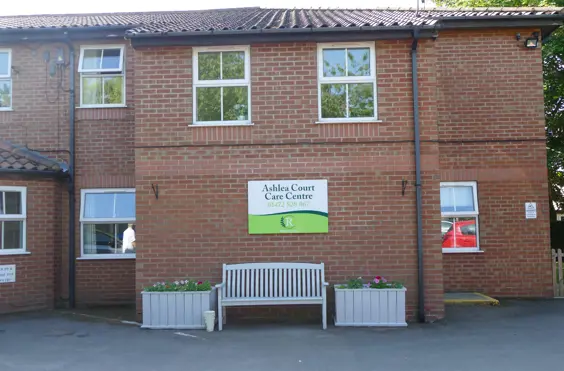 Ashlea Court Care Home - outside view of care home