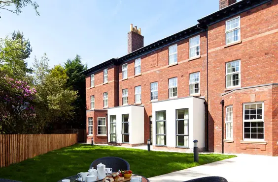 The Hazelwell - outside view of care home