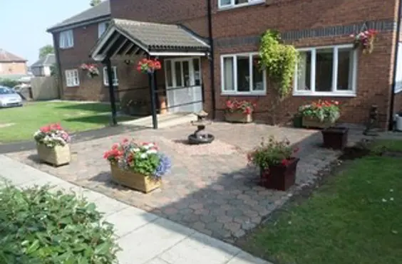 The Poplars Care Home - outside view of care home