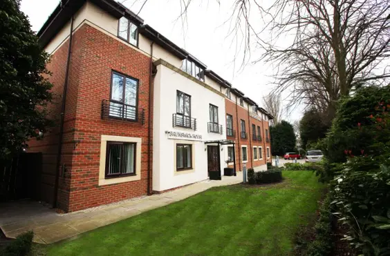 Brunswick House - outside view of care home