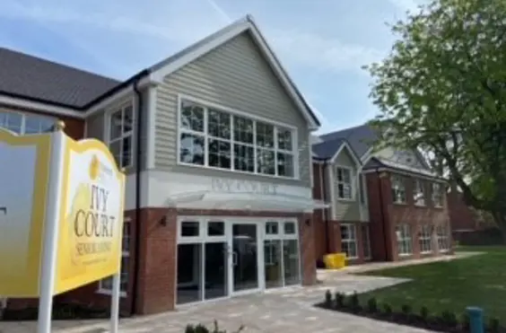Ivy Court - outside view of care home
