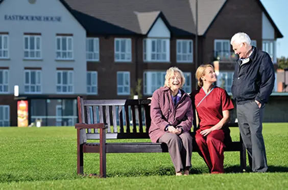 Eastbourne House - outside view of care home