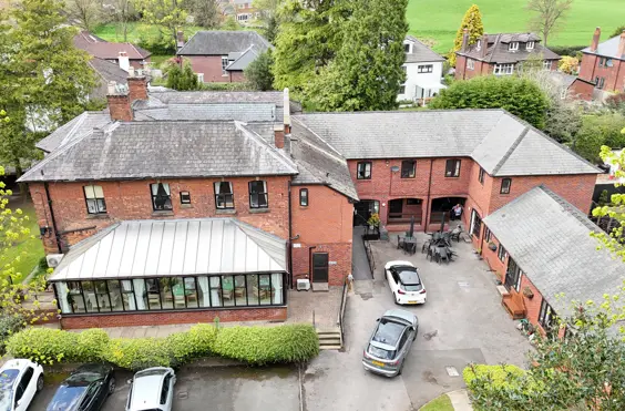 Ashfields Care Home - outside view of care home