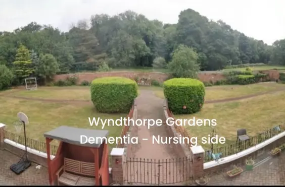 Wyndthorpe Hall & Gardens Care Home - Photo of the garden where applicable