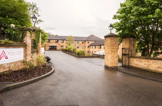 Aspen Court - outside view of care home