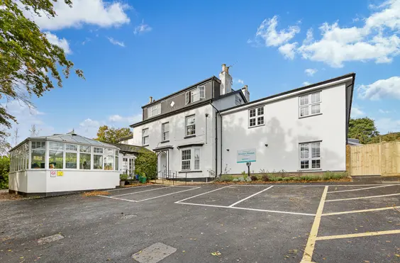 Malden House - outside view of care home