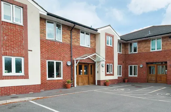 Maiden Castle House - outside view of care home