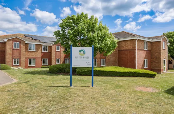 Buxton House - outside view of care home