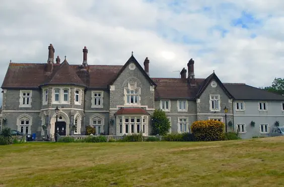 Cann House Care Home - outside view of care home