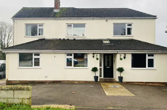 Hill View - outside view of care home