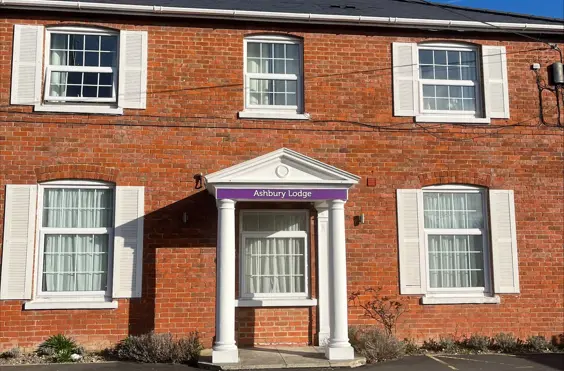 Ashbury Lodge Residential Home - outside view of care home