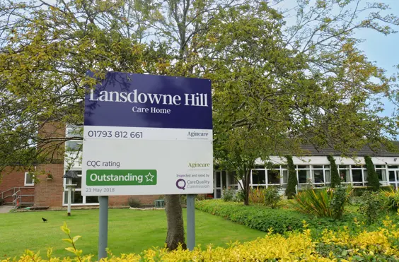 Lansdowne Hill Care Home - outside view of care home